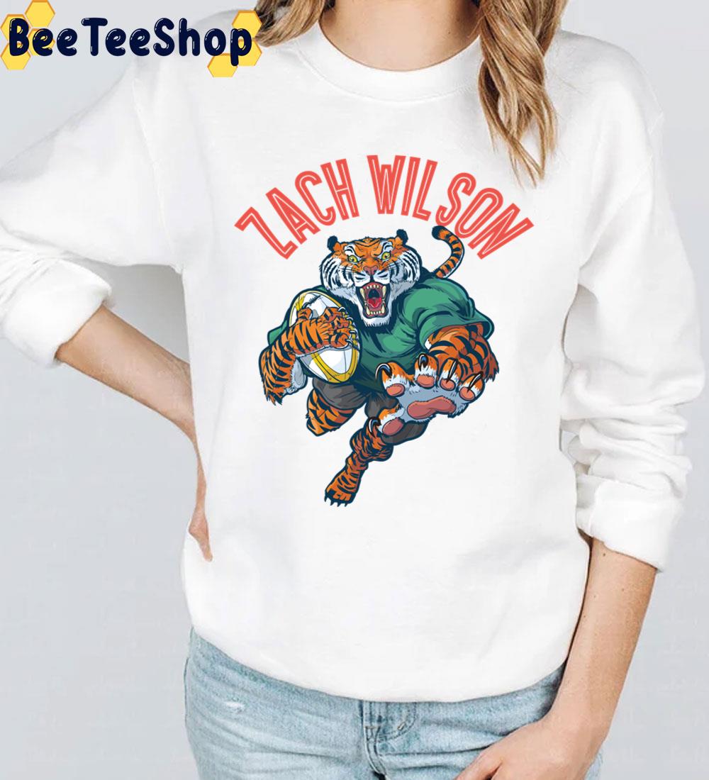 Zach Wilson Football Stickers Art Unisex T-Shirt Zach Wilson Football Stickers Art Unisex T-Shirt