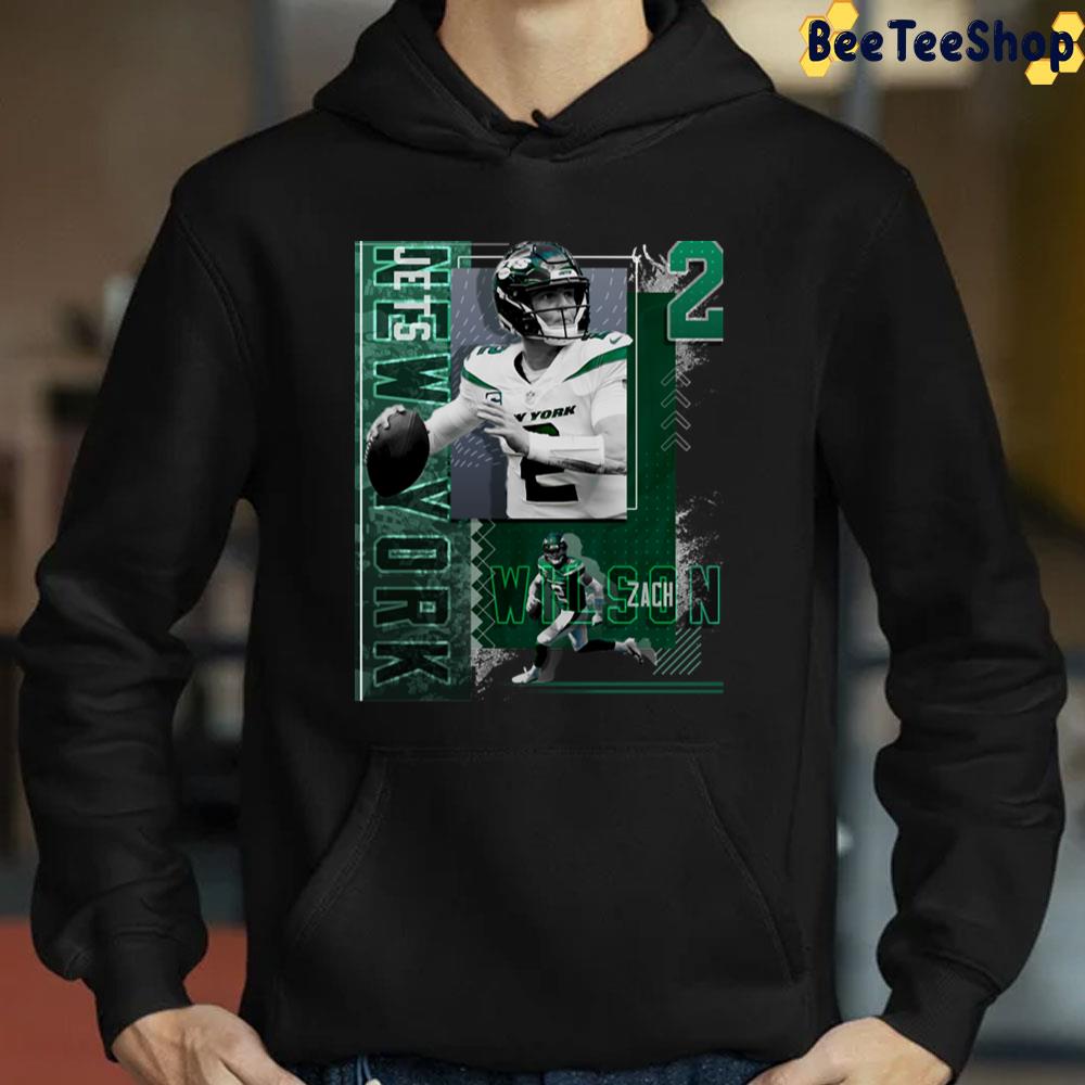 Zach Wilson Football Vintage Art Unisex T-Shirt Zach Wilson Football Vintage Art Unisex T-Shirt