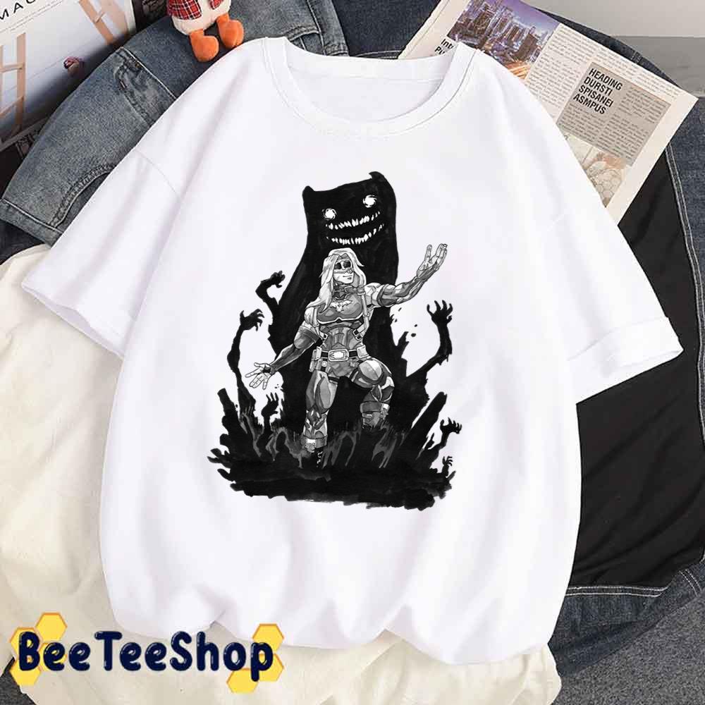 Zato And Eddie Black White Art Unisex T-Shirt Zato And Eddie Black White Art Unisex T-Shirt
