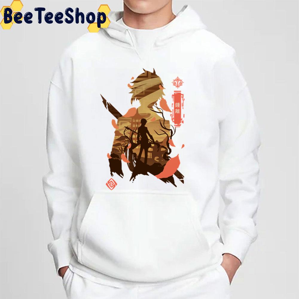 Zhongli Genshin Impact Game Trending Unisex T-Shirt Zhongli Genshin Impact Game Trending Unisex T-Shirt