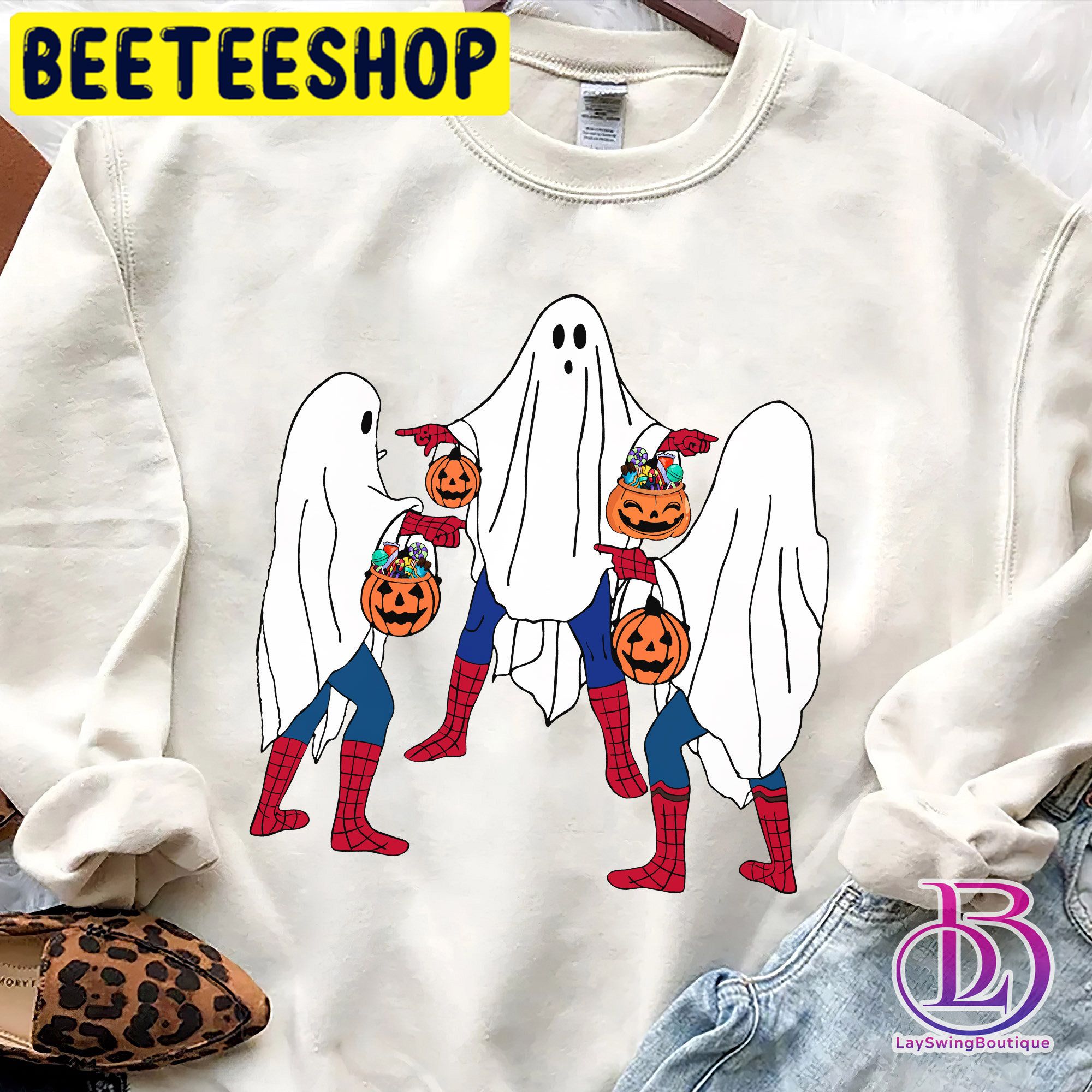 3 Spiderman Halloween Trending Unisex Shirt 3 Spiderman Halloween Trending Unisex Shirt