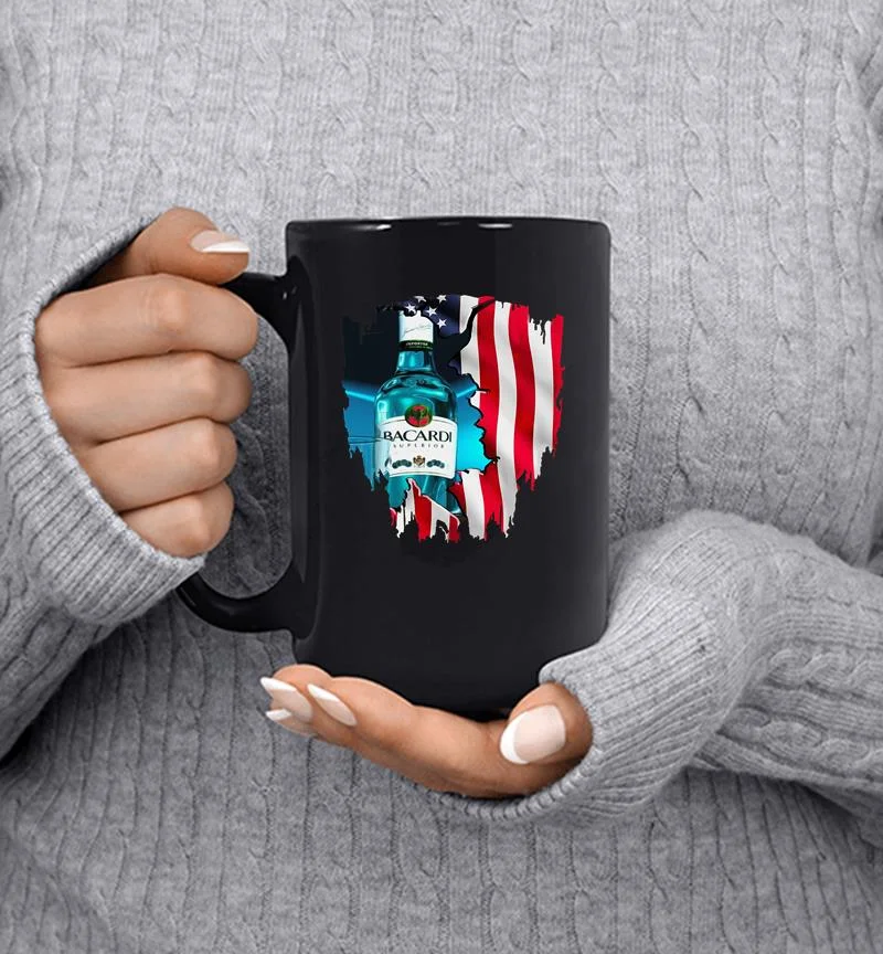 4th Of July Independence Day Bacardi Superior Wine Mug 4th Of July Independence Day Bacardi Superior Wine Mug