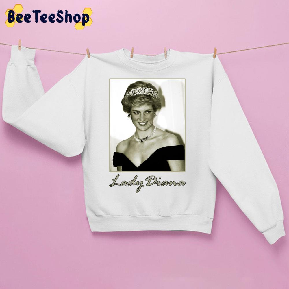 80s Vintage Art Lady Diana Trending Unisex Sweatshirt 80s Vintage Art Lady Diana Trending Unisex Sweatshirt