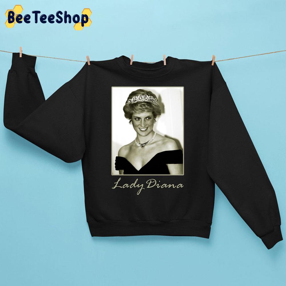 80s Vintage Art Lady Diana Trending Unisex Sweatshirt 80s Vintage Art Lady Diana Trending Unisex Sweatshirt