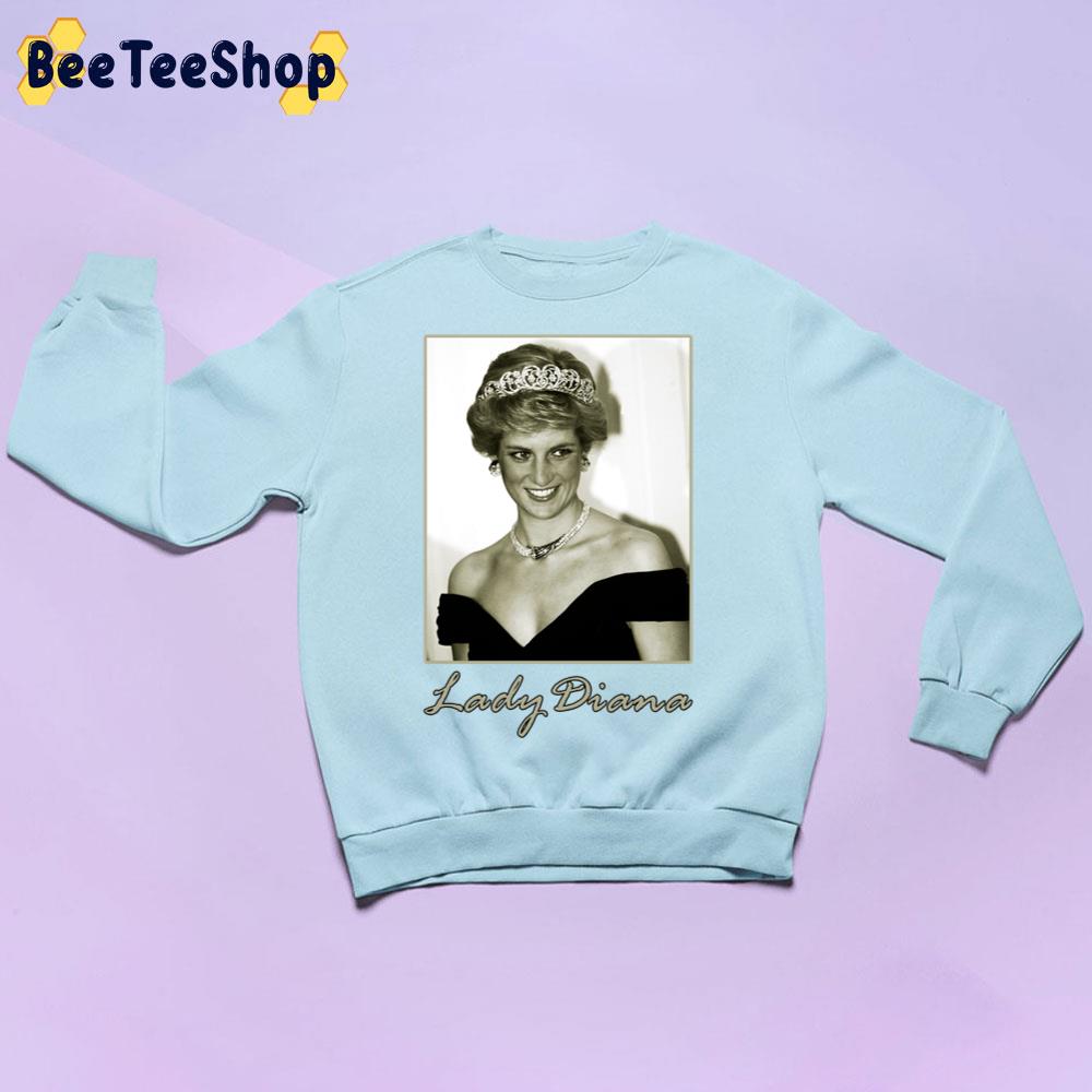 80s Vintage Art Lady Diana Trending Unisex Sweatshirt 80s Vintage Art Lady Diana Trending Unisex Sweatshirt