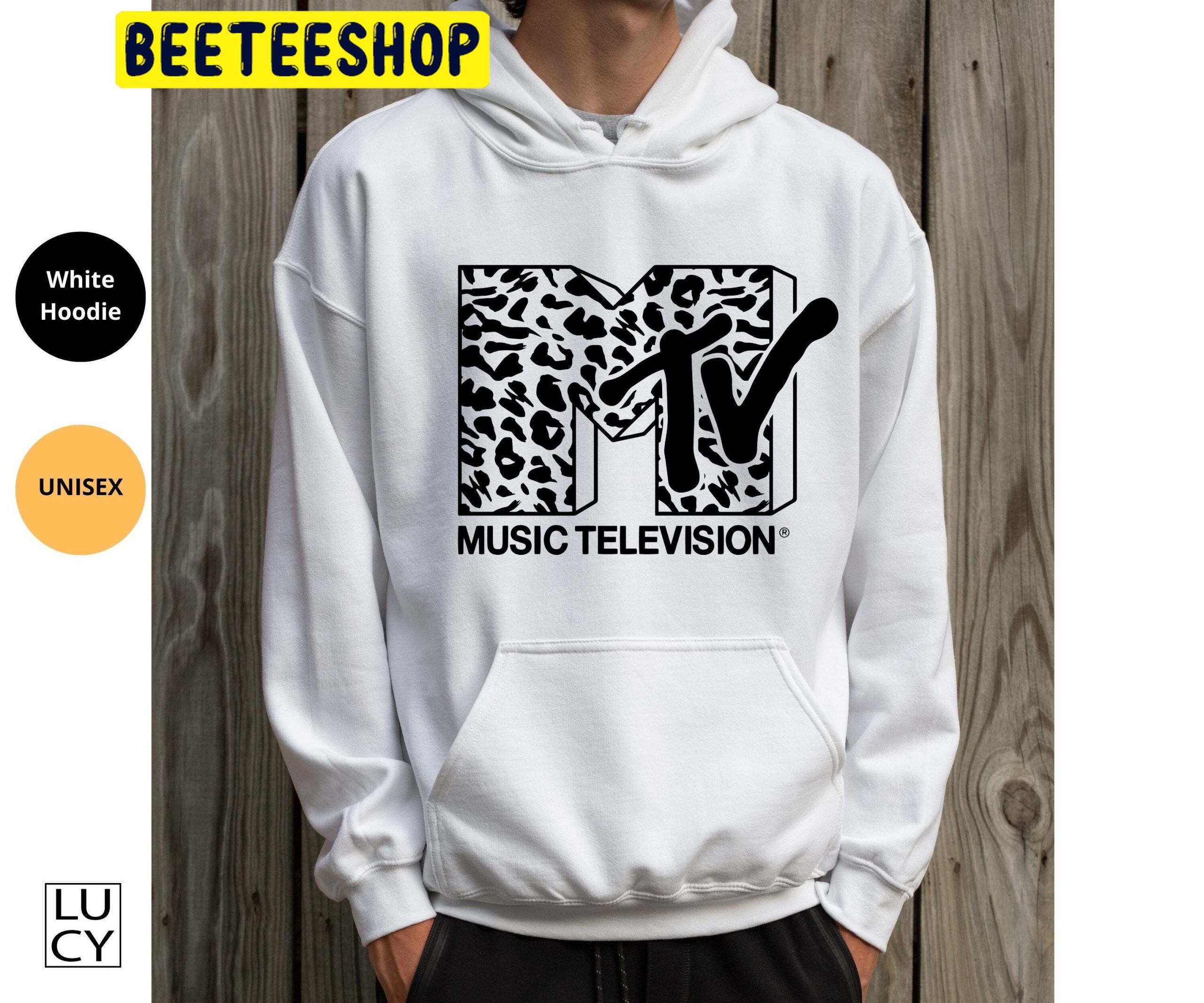 90s Mtv Leopard Graphic Trending Unisex Hoodie 90s Mtv Leopard Graphic Trending Unisex Hoodie