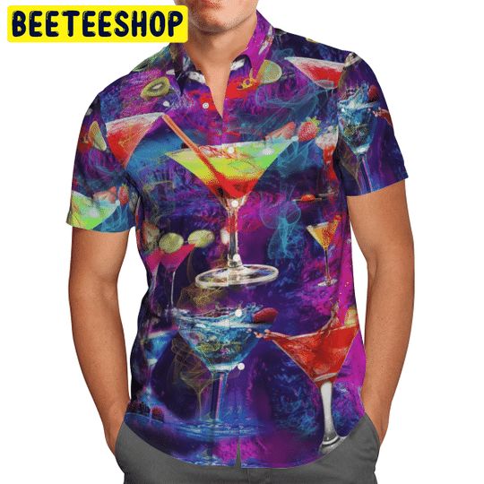 A Martini Shaken Not Stirred Trending Hawaiian Shirt A Martini Shaken Not Stirred Trending Hawaiian Shirt