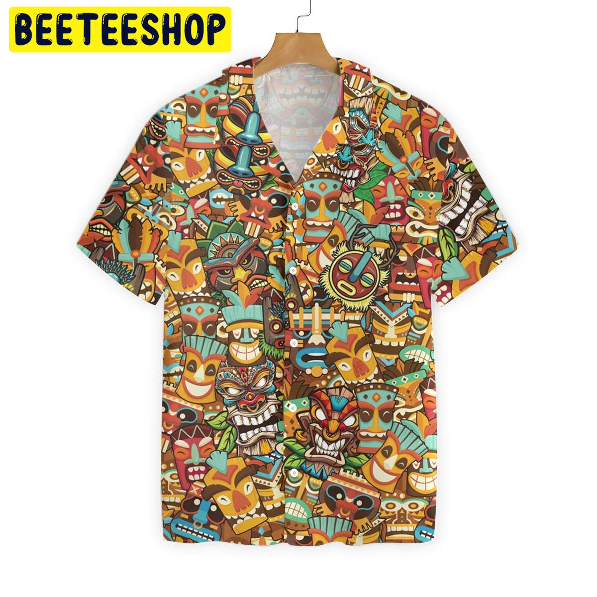 African Tiki Trending Hawaiian Shirt African Tiki Trending Hawaiian Shirt