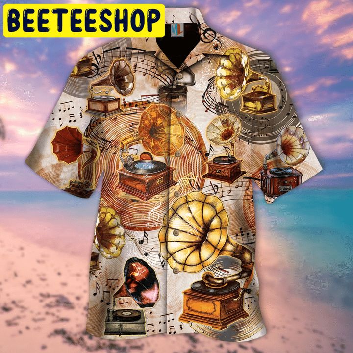 All About Gramophone Vinyl Records Hawaiian Shirt All About Gramophone Vinyl Records Hawaiian Shirt