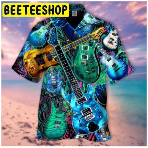 All I Want Is Guitar Hawaiian Shirt All I Want Is Guitar Hawaiian Shirt