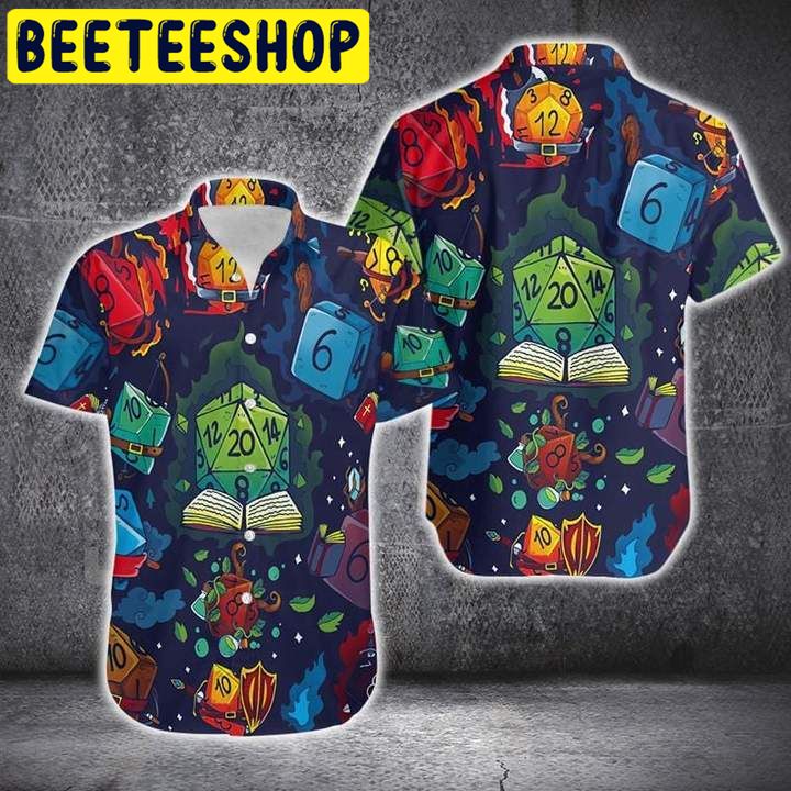 Aloha Shirts Amazing Dice Hawaiian Shirt Aloha Shirts Amazing Dice Hawaiian Shirt