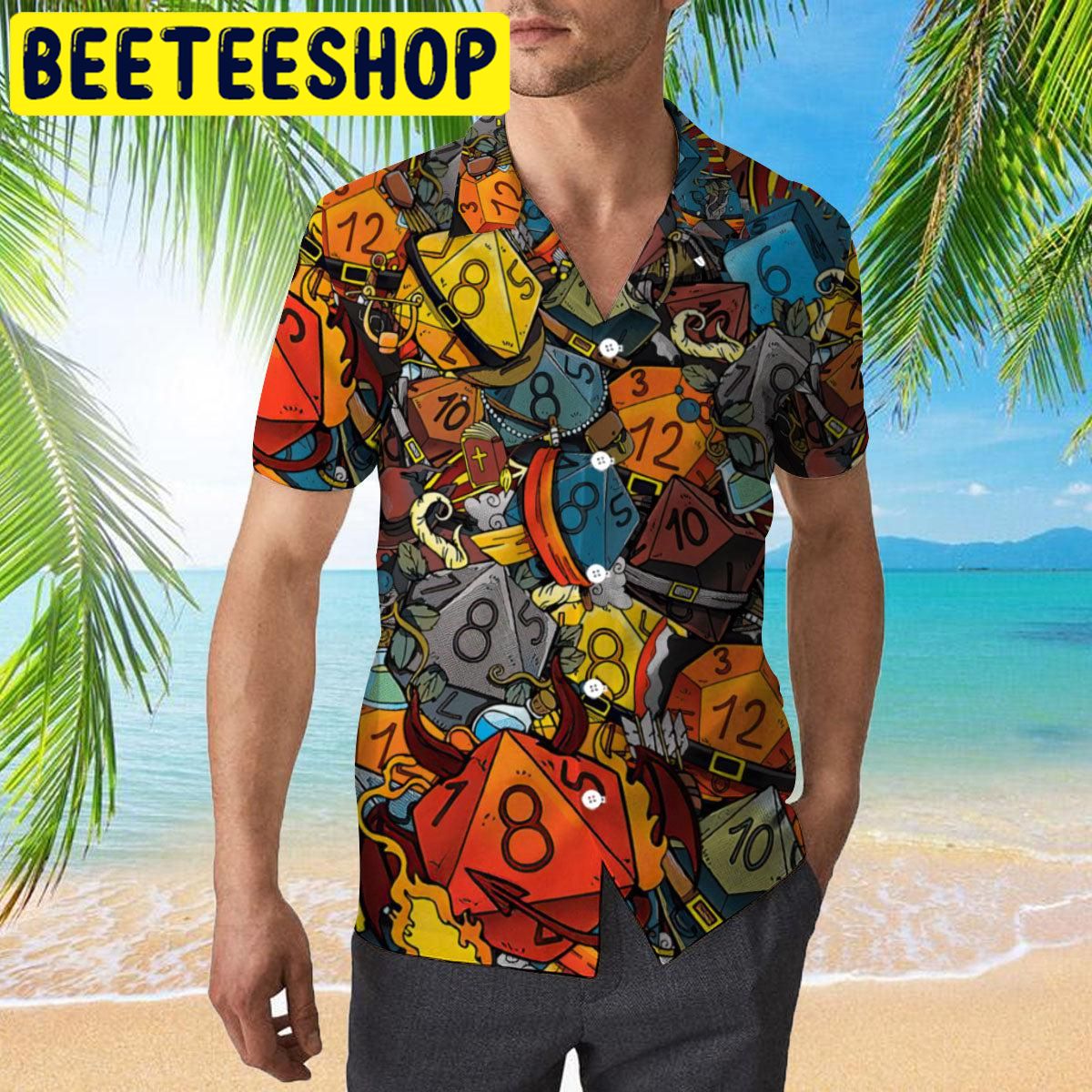 Aloha Shirts Dice Luck Is In Small Things Hawaiian Shirt 3215 Aloha Shirts Dice Luck Is In Small Things Hawaiian Shirt 3215