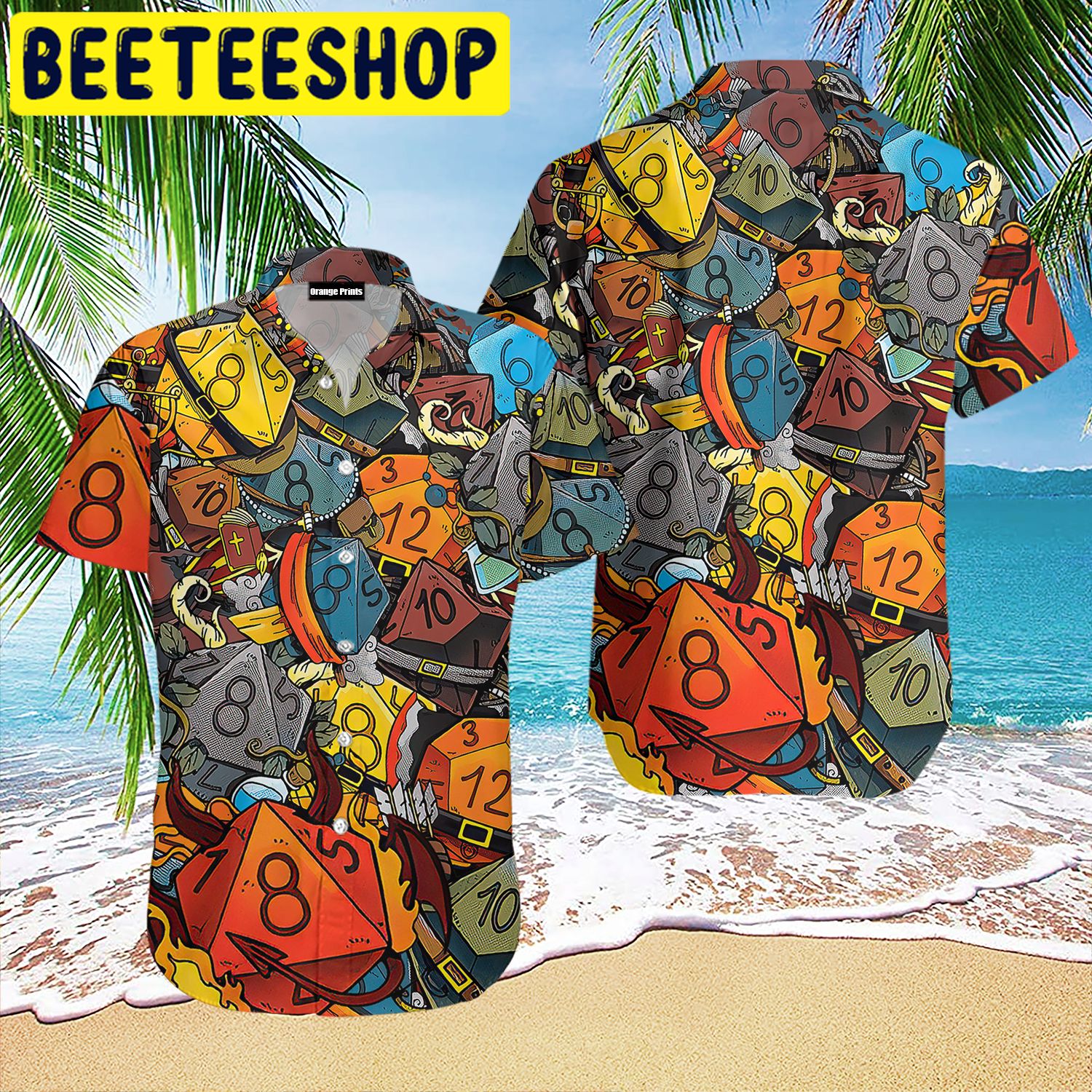 Aloha Shirts Dice Luck Is In Small Things Hawaiian Shirt 3215 Aloha Shirts Dice Luck Is In Small Things Hawaiian Shirt 3215