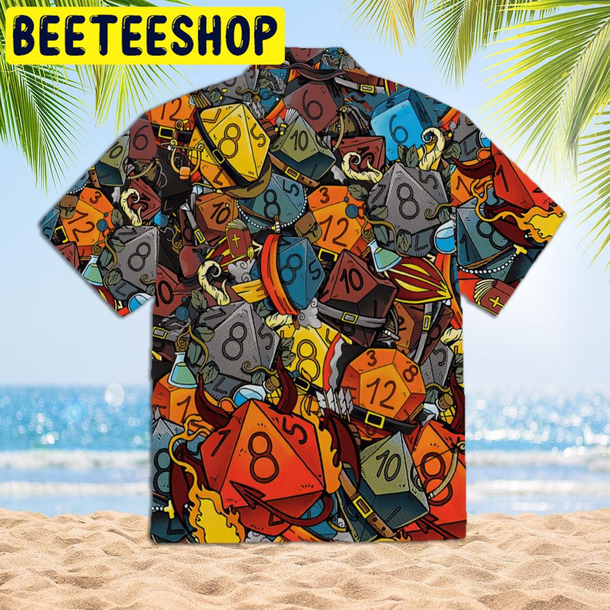Aloha Shirts Dice Luck Is In Small Things Hawaiian Shirt 3215 Aloha Shirts Dice Luck Is In Small Things Hawaiian Shirt 3215