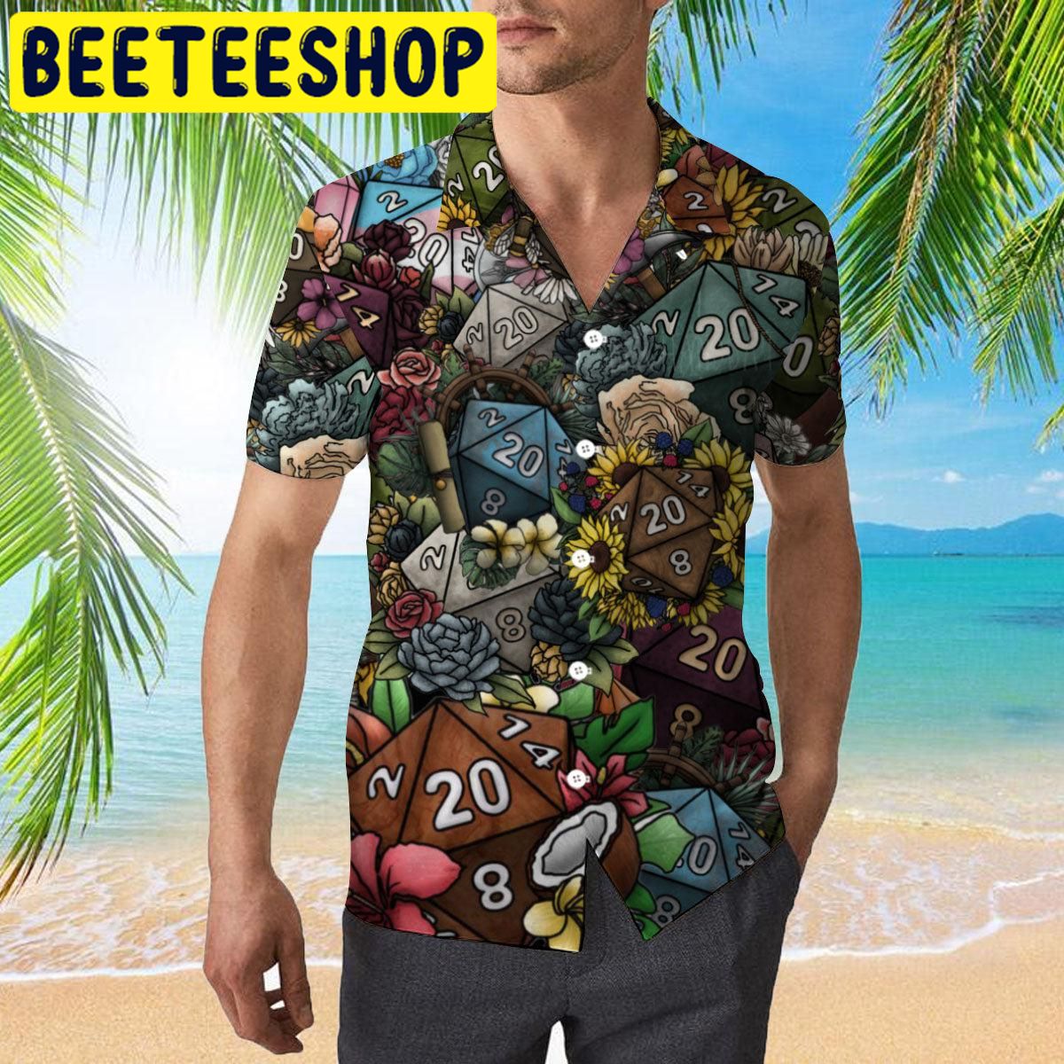Aloha Shirts Dice Luck Is In Small Things Hawaiian Shirt Aloha Shirts Dice Luck Is In Small Things Hawaiian Shirt