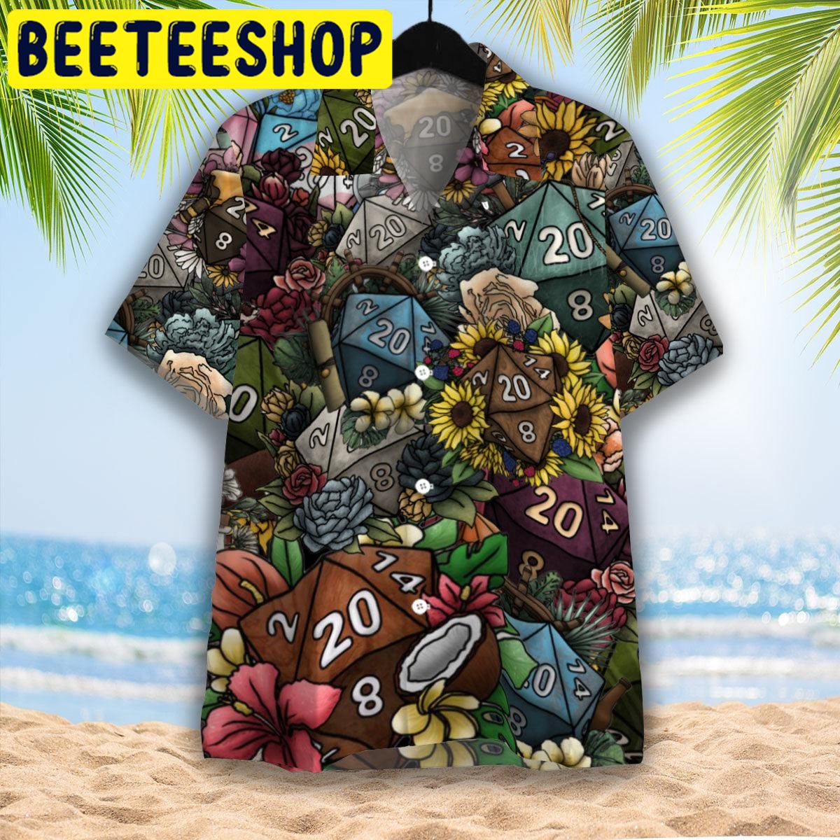 Aloha Shirts Dice Luck Is In Small Things Hawaiian Shirt Aloha Shirts Dice Luck Is In Small Things Hawaiian Shirt