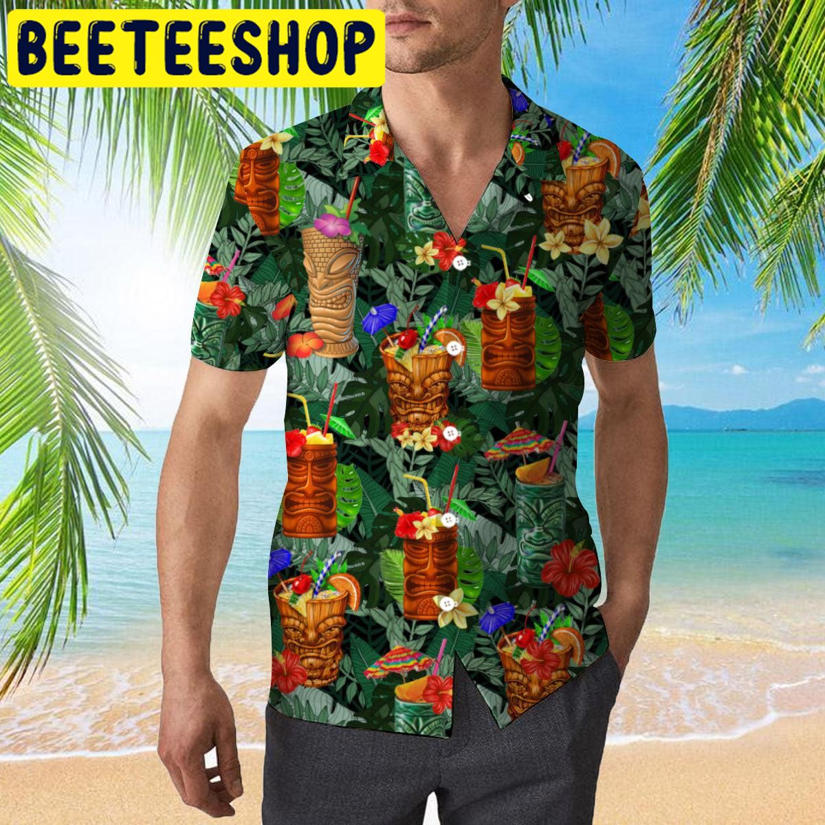 Aloha Tiki Tiki Hawaiian Shirt Aloha Tiki Tiki Hawaiian Shirt