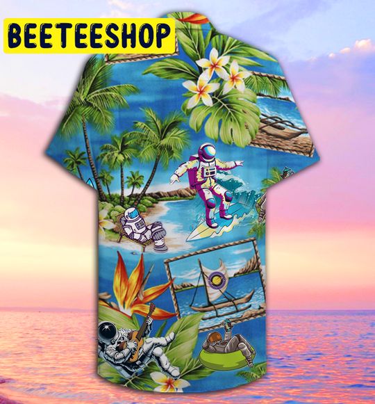 Amazing Astronaut Hawaiian Shirt Amazing Astronaut Hawaiian Shirt