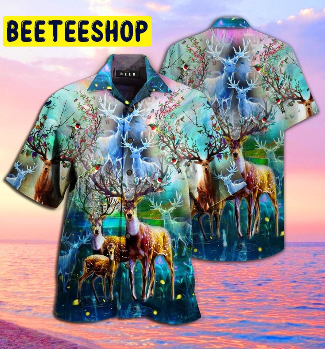 Amazing Deer Hawaiian Shirt Amazing Deer Hawaiian Shirt