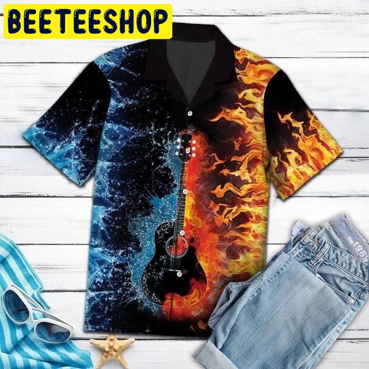 Amazing Guitar Hawaiian Shirt Amazing Guitar Hawaiian Shirt