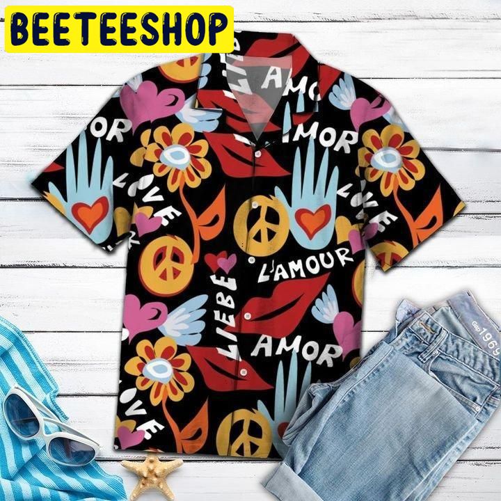 Amazing Hippie Hawaiian Shirt Amazing Hippie Hawaiian Shirt