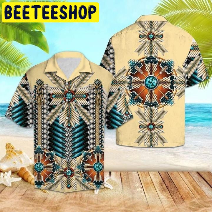 Amazing Native Warrior Hawaiian Shirt Amazing Native Warrior Hawaiian Shirt