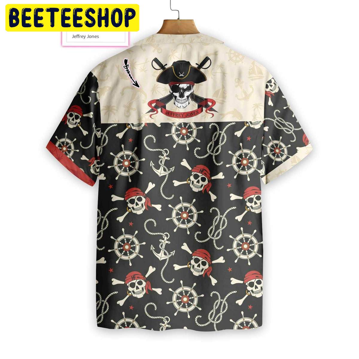 Amazing Pirate Captain Personalized Trending Hawaiian Shirt Amazing Pirate Captain Personalized Trending Hawaiian Shirt