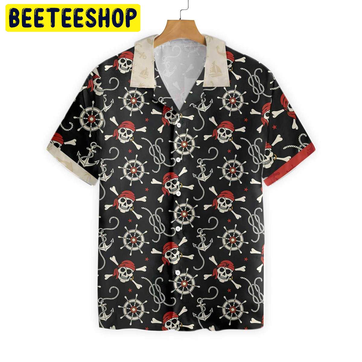 Amazing Pirate Captain Personalized Trending Hawaiian Shirt Amazing Pirate Captain Personalized Trending Hawaiian Shirt