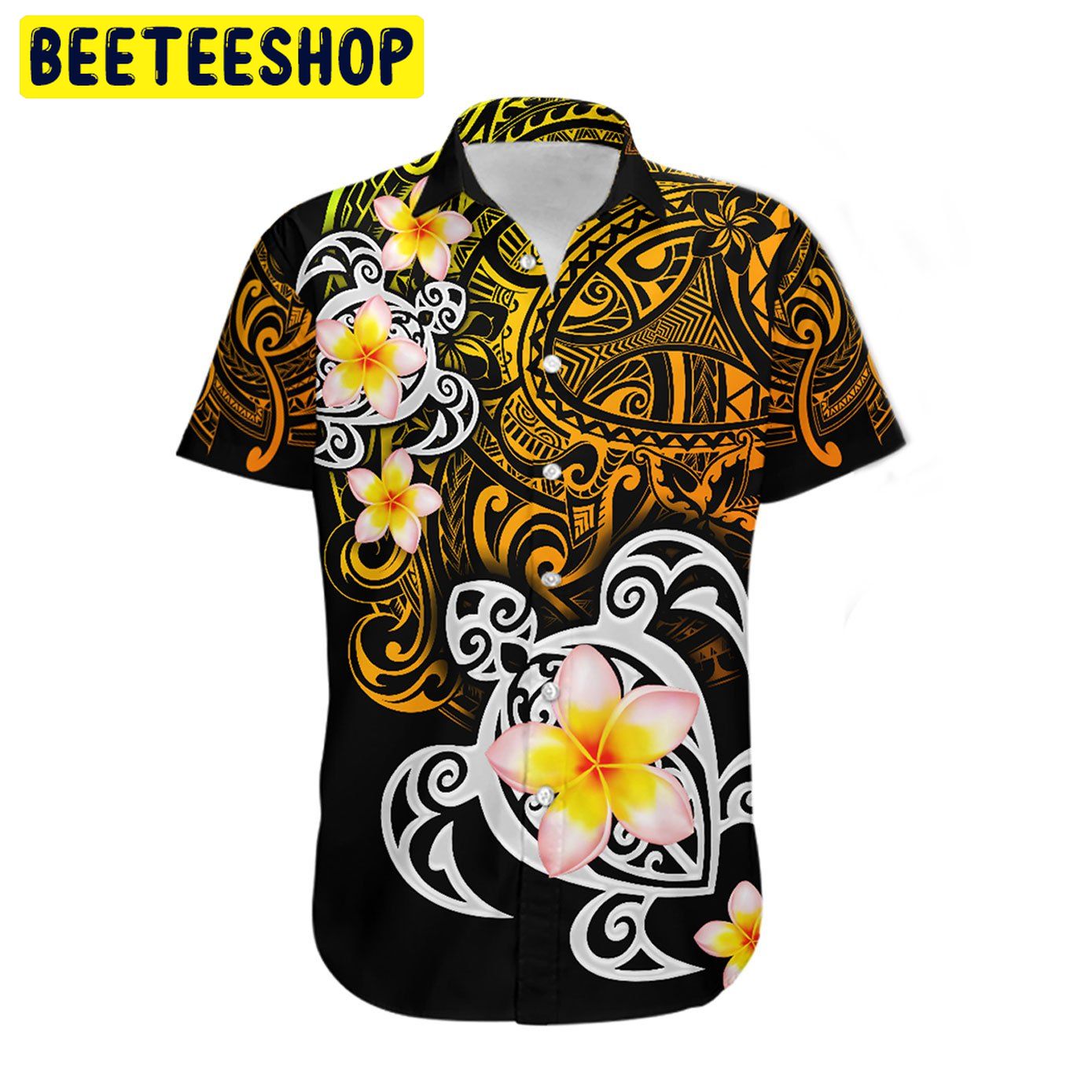 Amazing Polynesian Golden Maori Tattoo Combo Trending Hawaiian Shirt Amazing Polynesian Golden Maori Tattoo Combo Trending Hawaiian Shirt