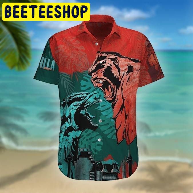 Amazing Red And Green Hawaiian Shirt Amazing Red And Green Hawaiian Shirt