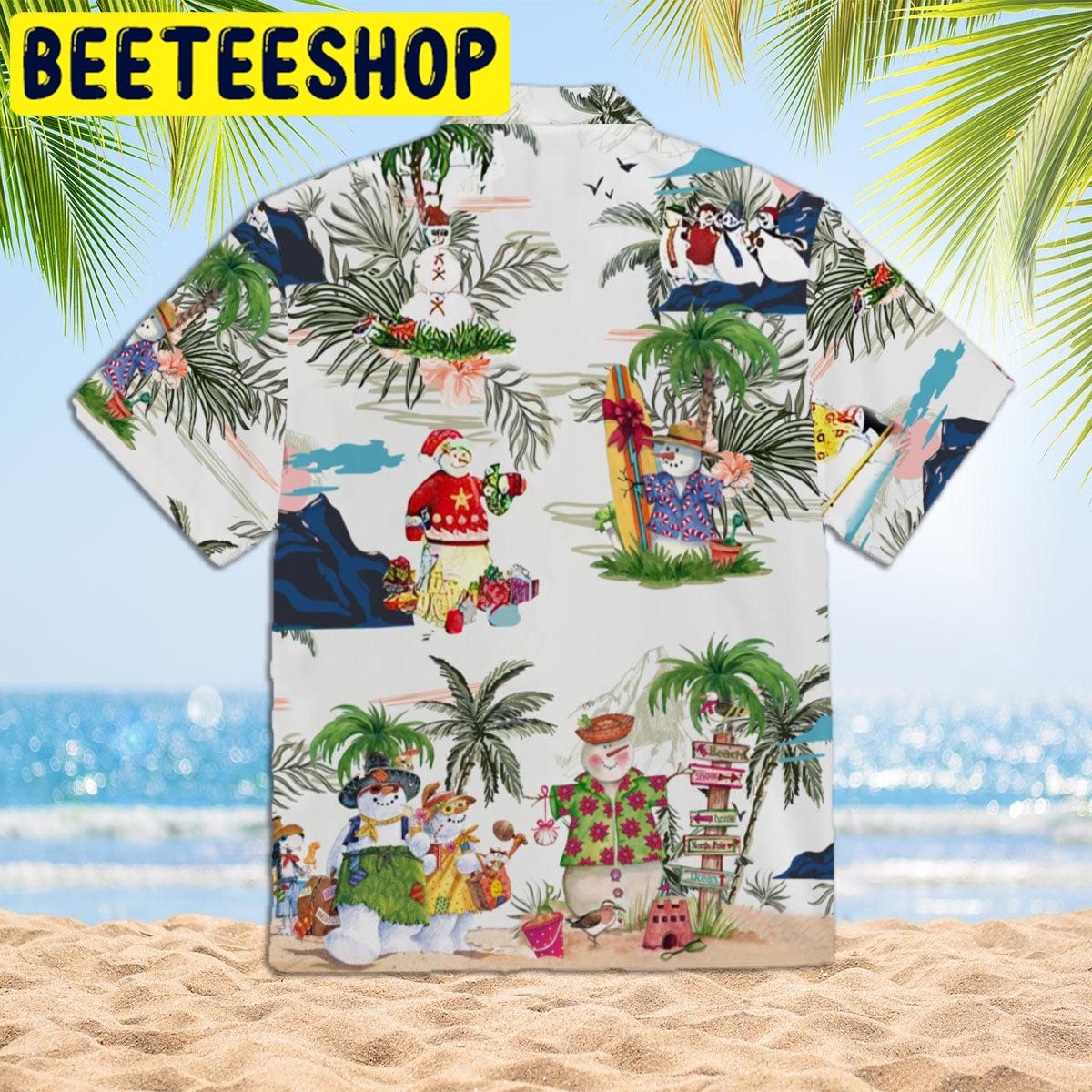 Amazing Snowman Hawaiian Shirt Amazing Snowman Hawaiian Shirt