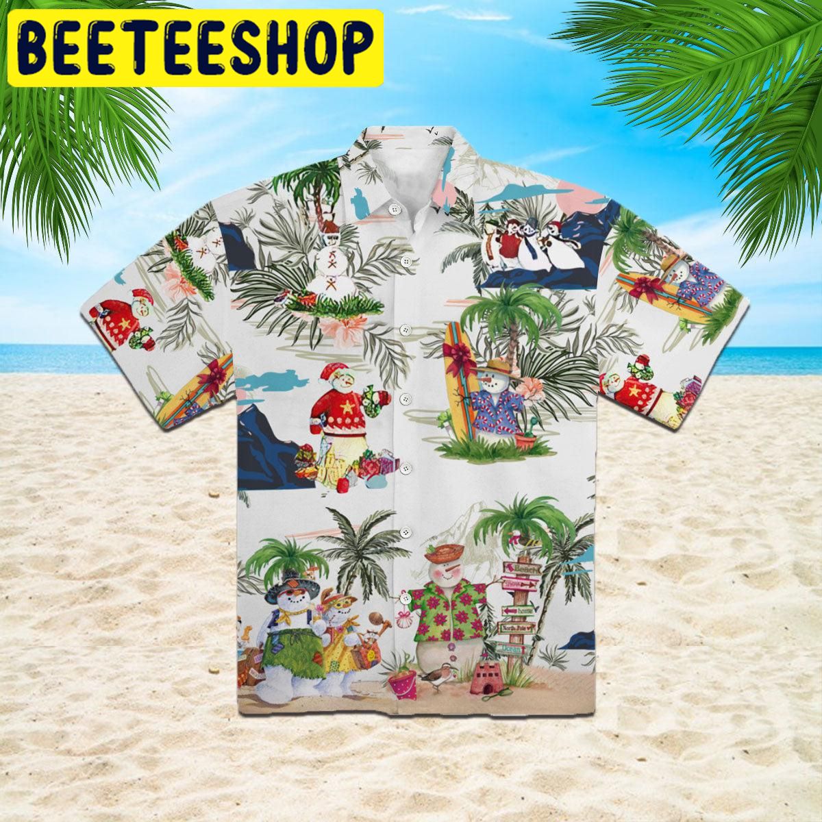 Amazing Snowman Hawaiian Shirt Amazing Snowman Hawaiian Shirt