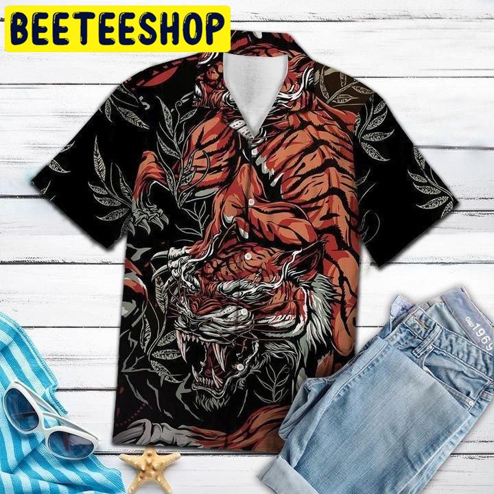 Amazing Tiger Hawaiian Shirt 6413 Amazing Tiger Hawaiian Shirt 6413