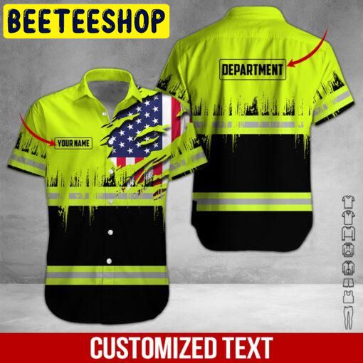 American Flag Heavy Equipment Workwear Custom Name Hawaiian Shirt 3615 American Flag Heavy Equipment Workwear Custom Name Hawaiian Shirt 3615