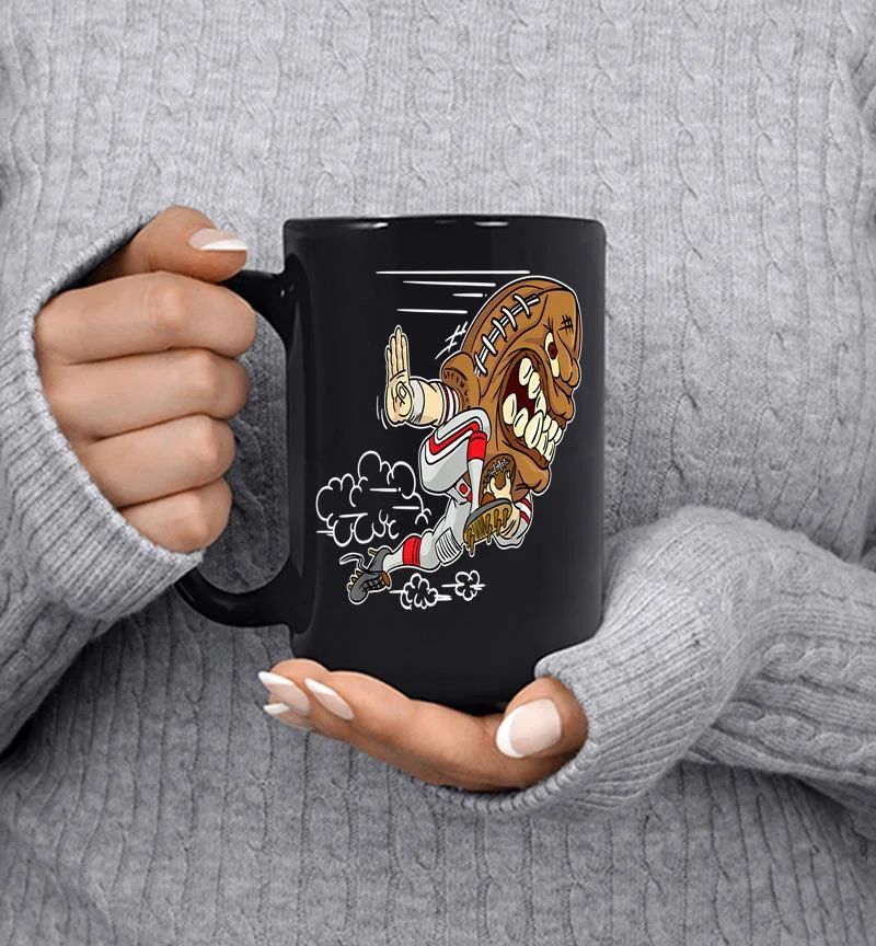 American Football Quarterback Team Offense Defense Mug American Football Quarterback Team Offense Defense Mug
