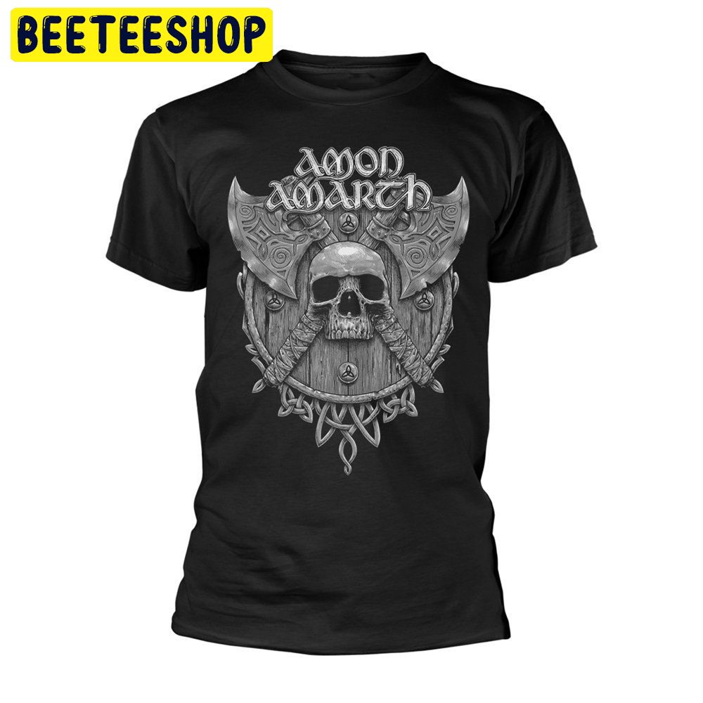 Amon Amarth Skull Axes Trending Unisex Shirt Amon Amarth Skull Axes Trending Unisex Shirt