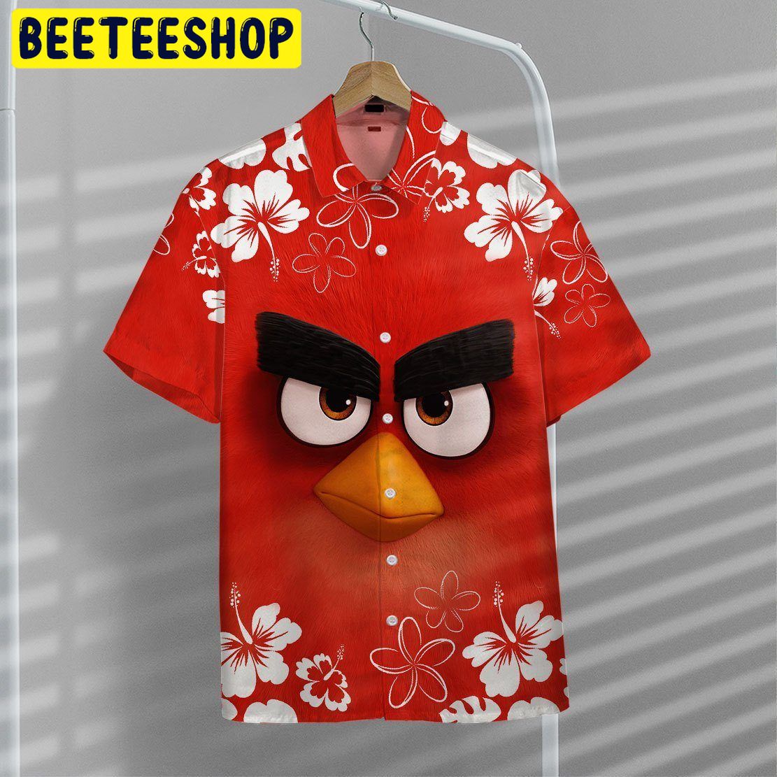 Angry Bird Trending Hawaiian Shirt Angry Bird Trending Hawaiian Shirt