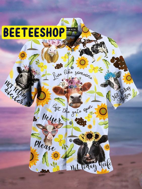 Animal Cotton-Blend Collar Hawaiian Shirt Animal Cotton-Blend Collar Hawaiian Shirt