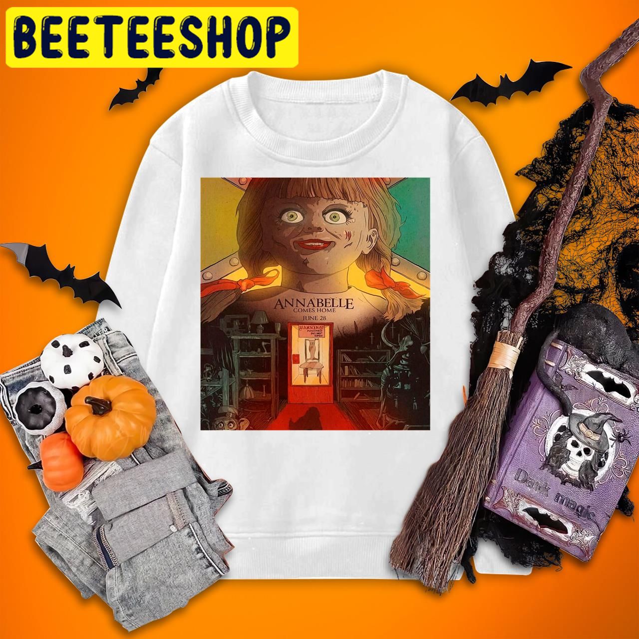 Annabelle Come Home Horror Movie Halloween Trending Unisex T-Shirt Annabelle Come Home Horror Movie Halloween Trending Unisex T-Shirt