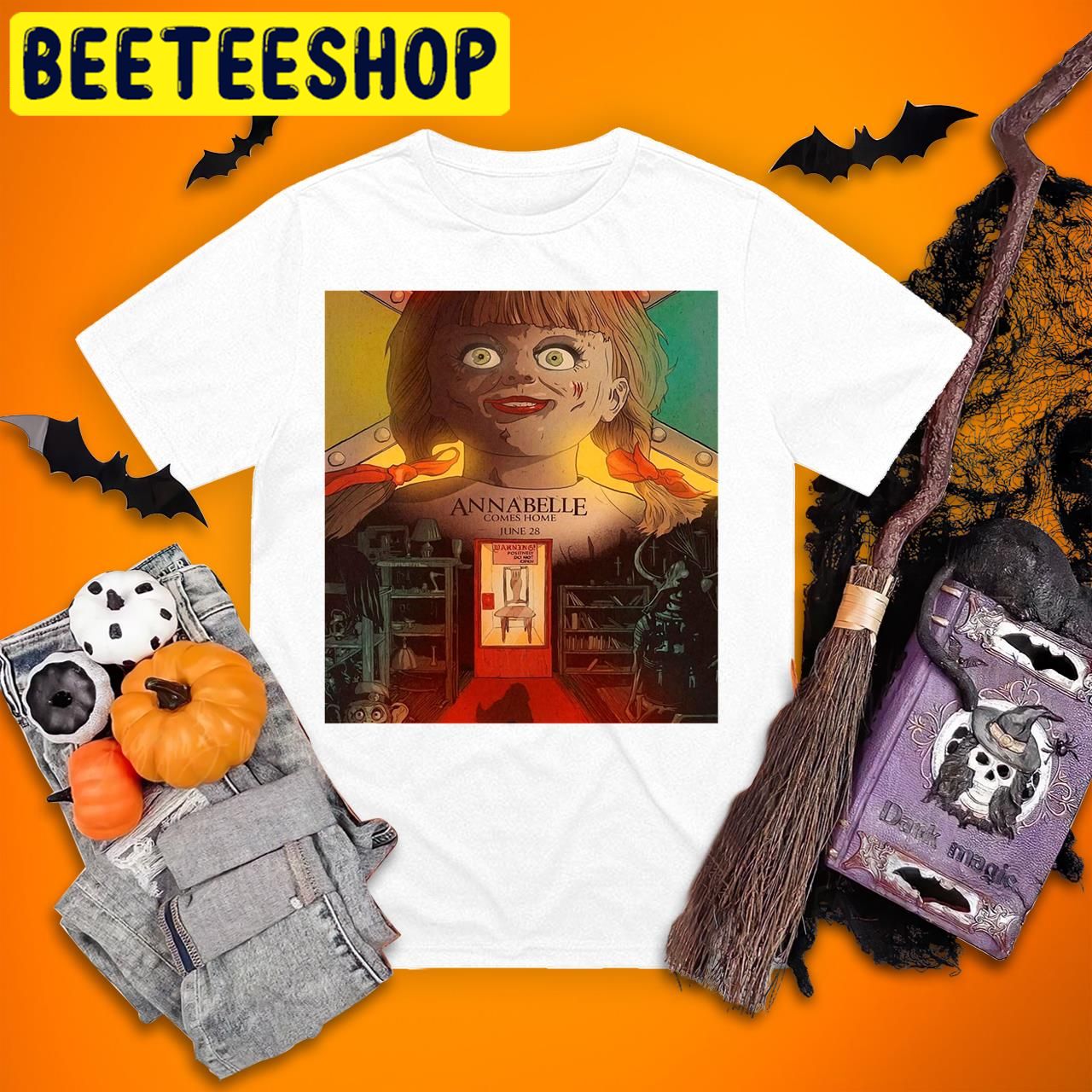 Annabelle Come Home Horror Movie Halloween Trending Unisex T-Shirt Annabelle Come Home Horror Movie Halloween Trending Unisex T-Shirt
