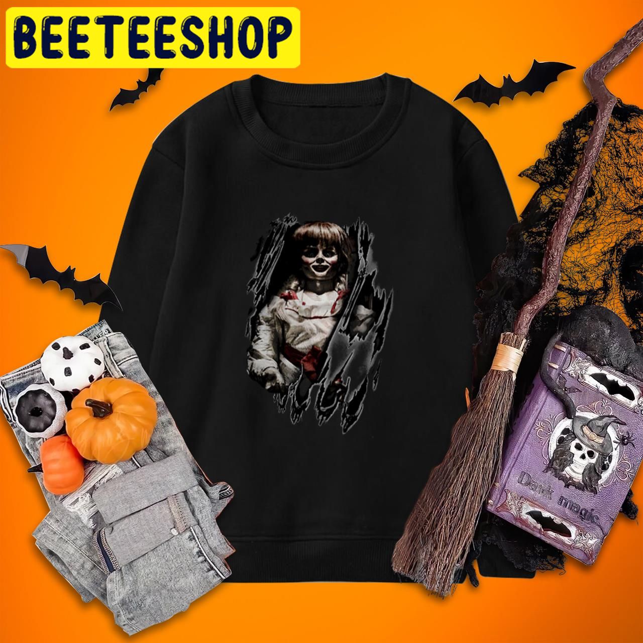 Annabelle Inside Me Halloween Trending Unisex T-Shirt Annabelle Inside Me Halloween Trending Unisex T-Shirt