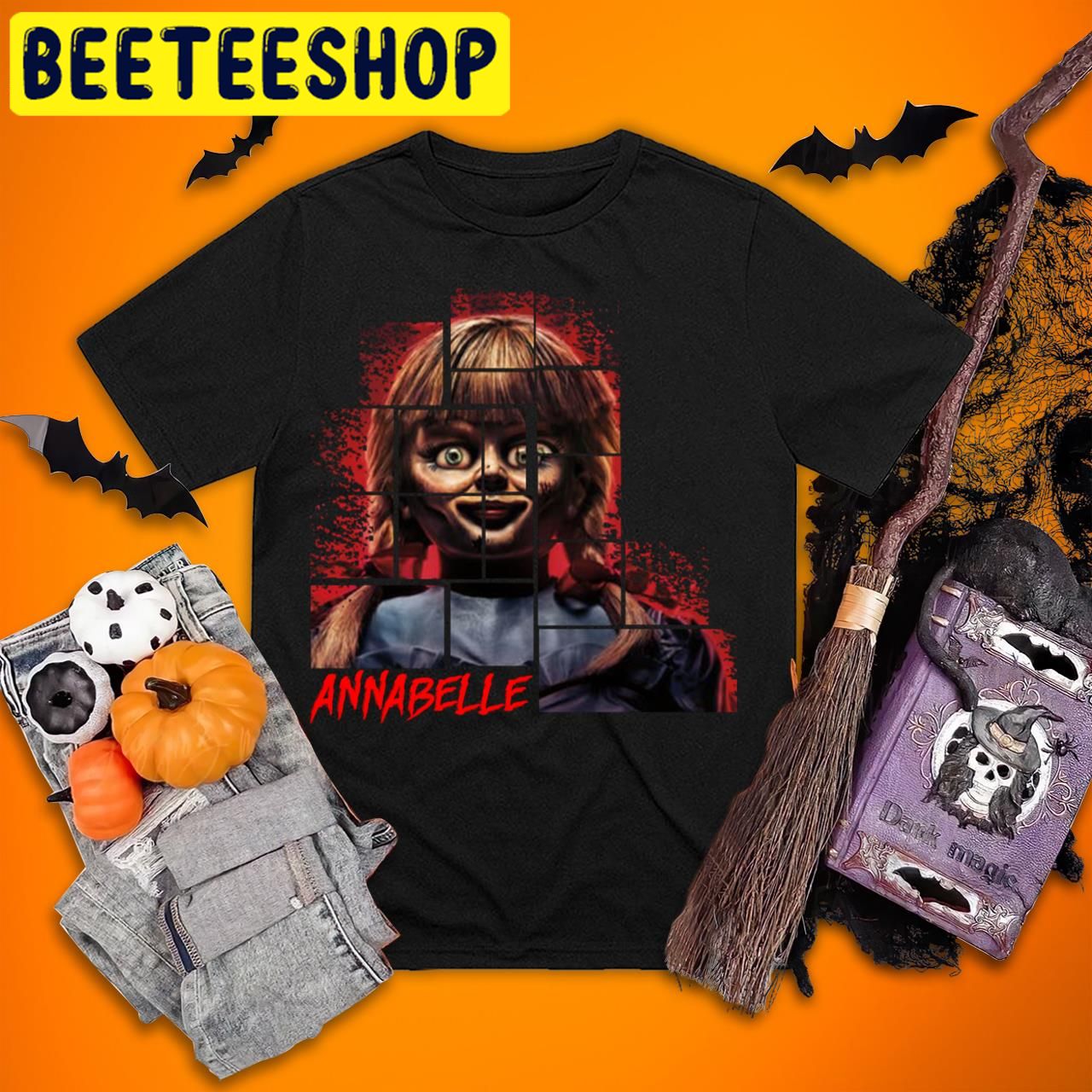 Annabelle Puzzle Horror Movie Halloween Trending Unisex T-Shirt Annabelle Puzzle Horror Movie Halloween Trending Unisex T-Shirt