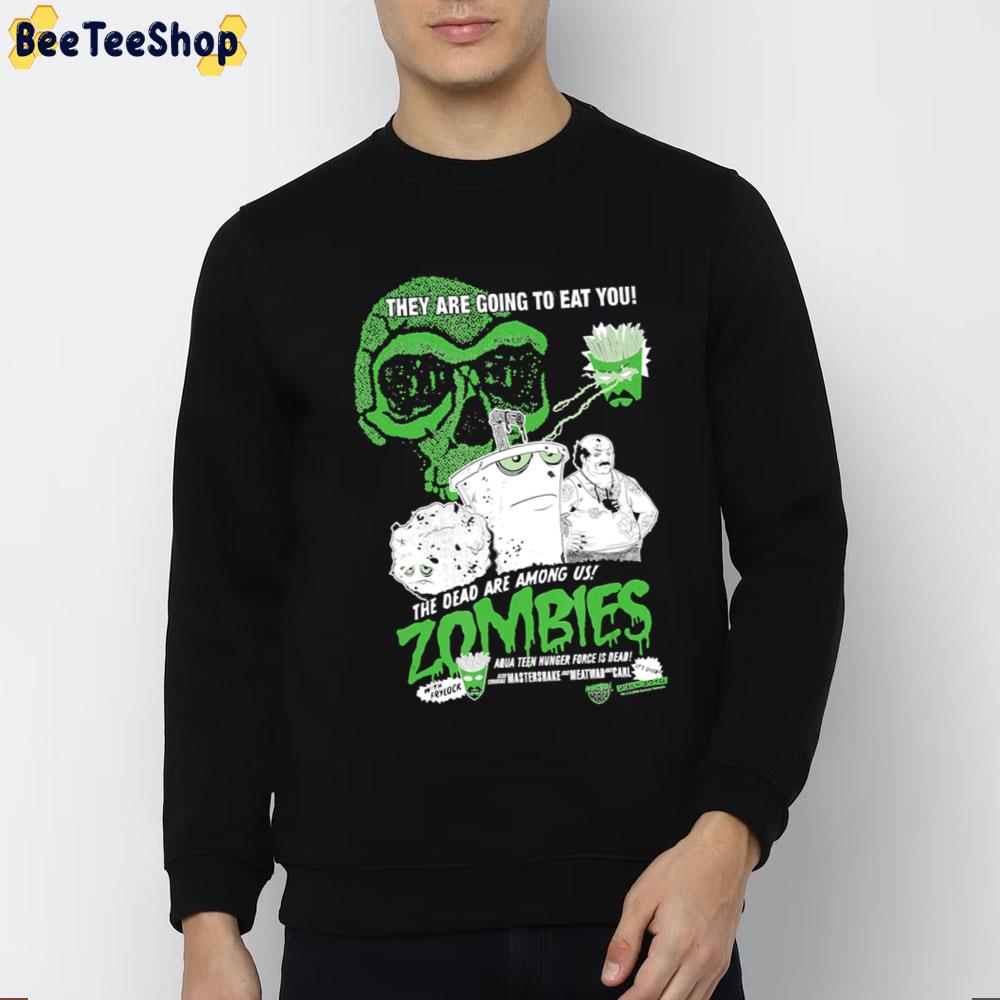 Aqua Teen Hunger Force Zombies Halloween Trending Unisex T-Shirt Aqua Teen Hunger Force Zombies Halloween Trending Unisex T-Shirt