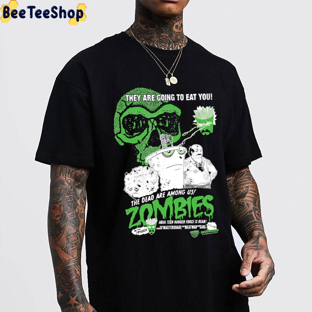 Aqua Teen Hunger Force Zombies Halloween Trending Unisex T-Shirt Aqua Teen Hunger Force Zombies Halloween Trending Unisex T-Shirt