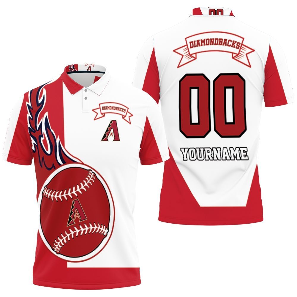 Arizona Diamondbacks Personalized 3D All Over Print Polo Shirt Arizona Diamondbacks Personalized 3D All Over Print Polo Shirt