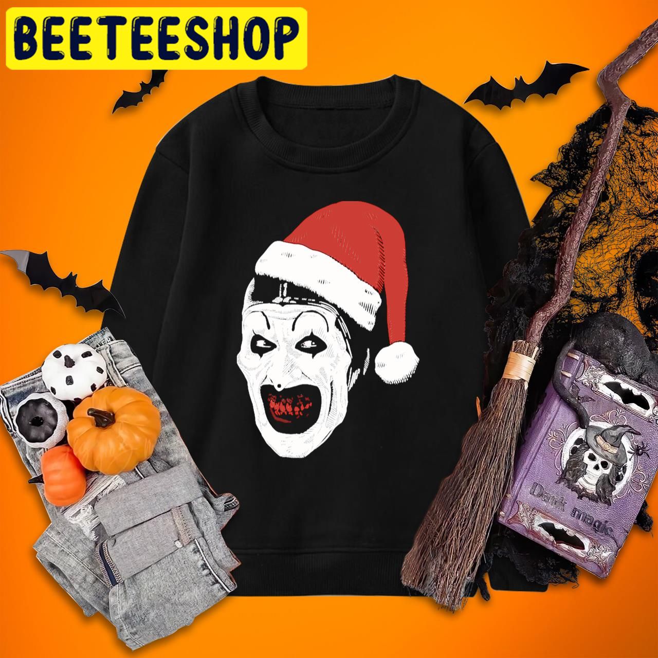 Art Christmas Funny Terrifier Fans Halloween Trending Unisex T-Shirt Art Christmas Funny Terrifier Fans Halloween Trending Unisex T-Shirt
