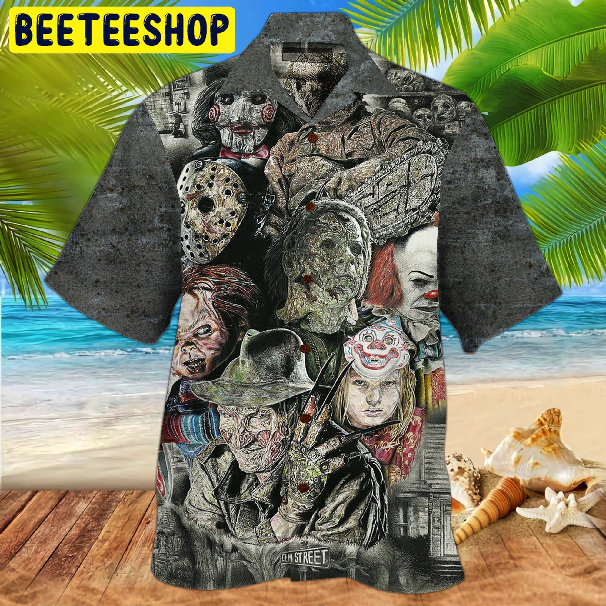 Art Horror Trending Hawaiian Shirt Art Horror Trending Hawaiian Shirt