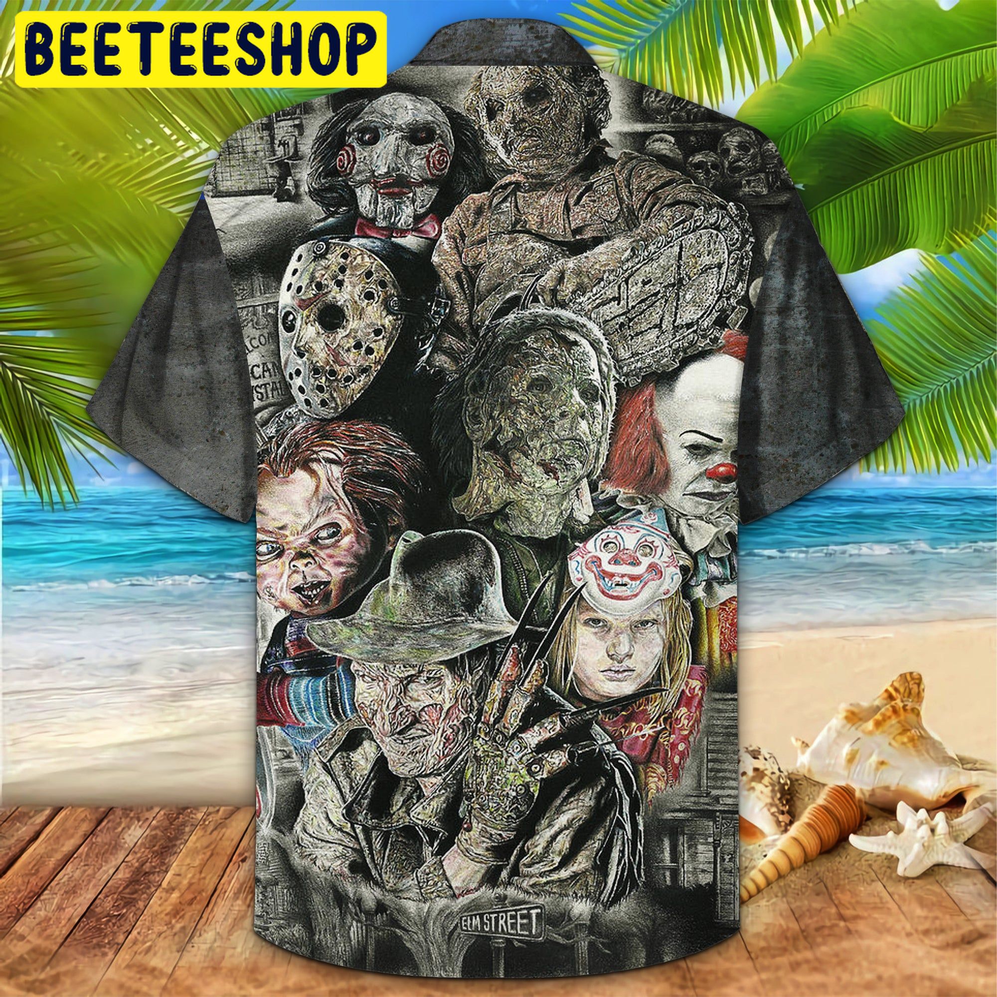 Art Horror Trending Hawaiian Shirt Art Horror Trending Hawaiian Shirt