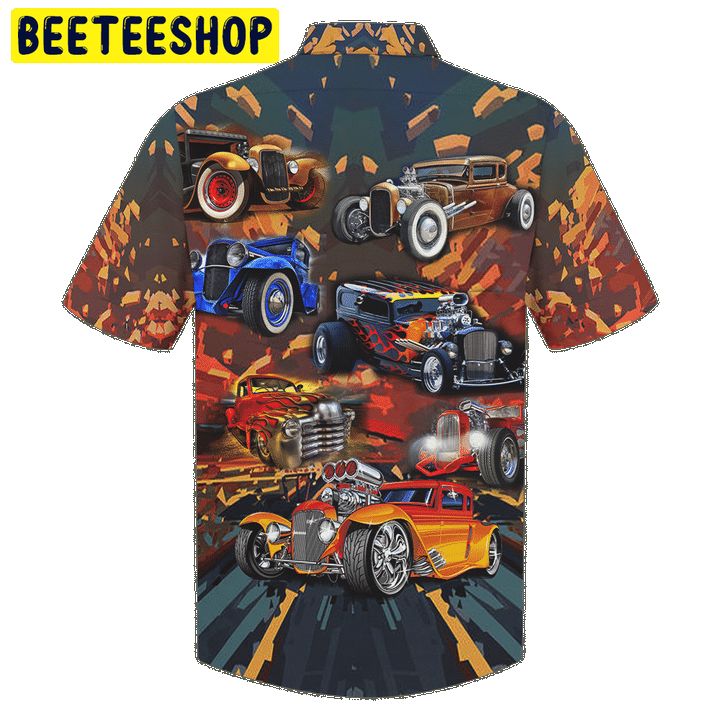 Art Hot Rod Trending Hawaiian Shirt Art Hot Rod Trending Hawaiian Shirt