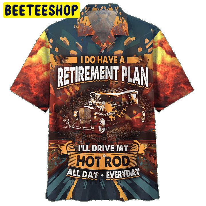 Art Hot Rod Trending Hawaiian Shirt Art Hot Rod Trending Hawaiian Shirt
